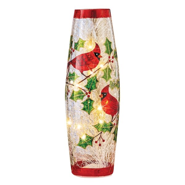 Crackle glass hurricane lamp online