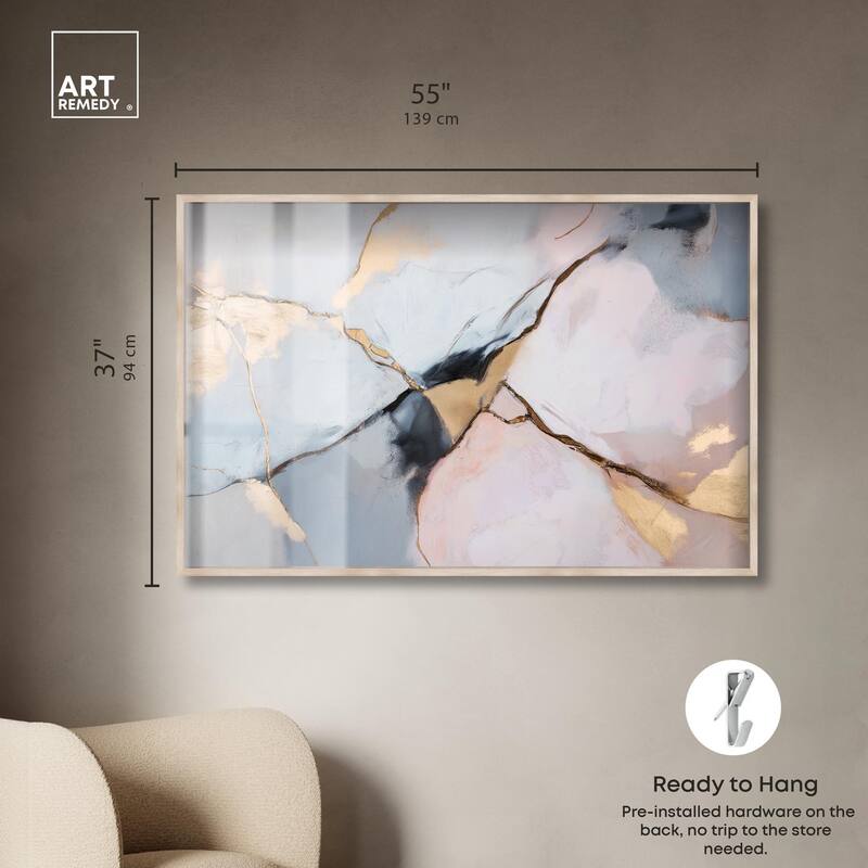 Gilded Veins Shadowbox by Art Remedy