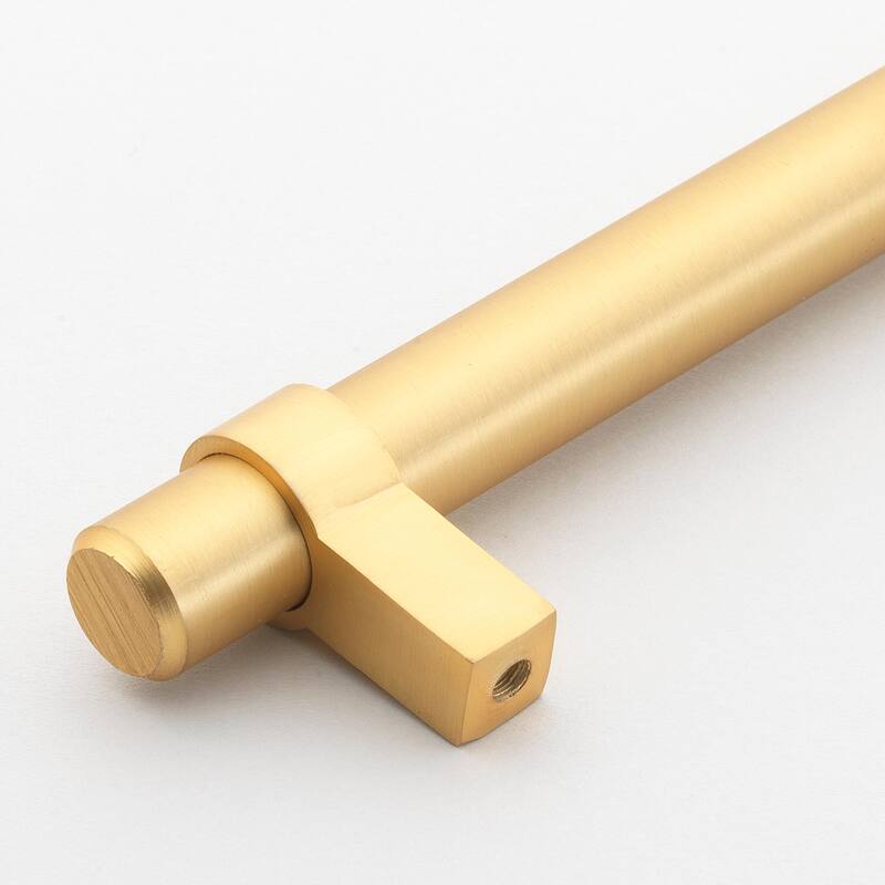 GlideRite 3.75-inch Solid Oil Satin Gold Euro Bar Pulls (Pack of 25 - pack of 25