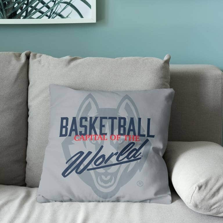 NCAA Connecticut Huskies World's Best 18 Inch Throw Pillow