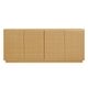 preview thumbnail 18 of 18, Render 4-Door Fluted Sideboard Cabinet TV Stand