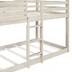 preview thumbnail 12 of 29, Bunk bed wooden loft bed with roof, window, railing, ladder