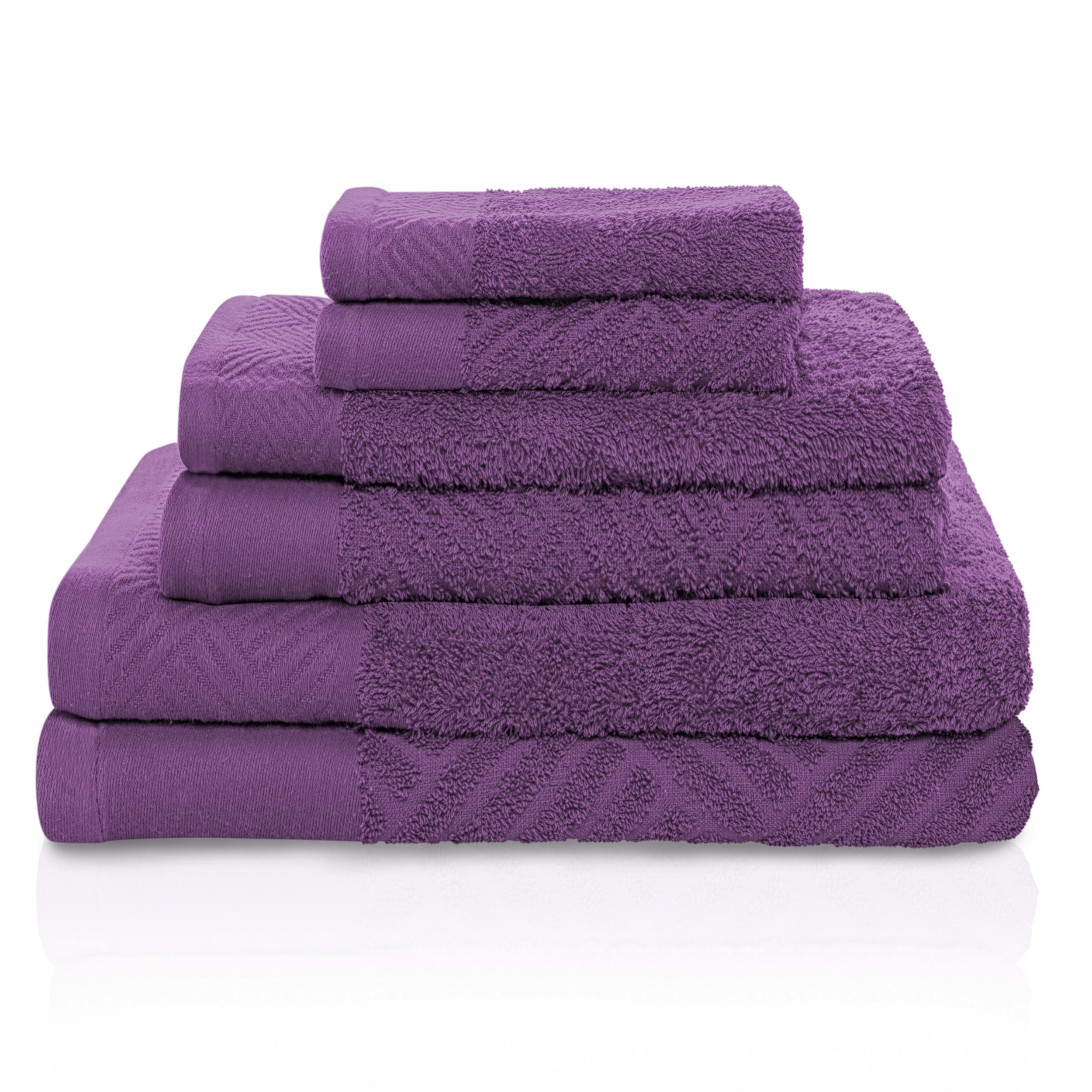 Egyptian Majestic 6-Piece Heavy Weight 100 Percent Cotton Towel