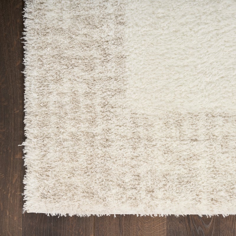 Nourison Pacific Shag Indoor only Solid Area Rug