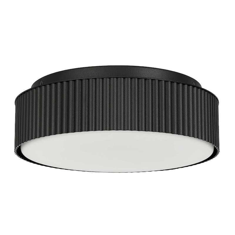 9 inch Black LED Flush Mount