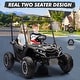 preview thumbnail 29 of 31, 24V Kids Ride On Utv, 2 Seater 4WD Electric Truck with Sun Shade