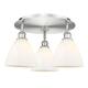 Option Satin Nickel / Matte White