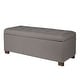 preview thumbnail 15 of 19, Porch & Den Large Tufted Storage Bench