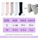 preview thumbnail 7 of 5, CozyWay Baby Knee High Non-Slip Socks, Cable Knit with Grips, 5 Pairs 18-36 Months