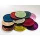 Charger Plates that Match Caiden Elegance Damask Tablecloth