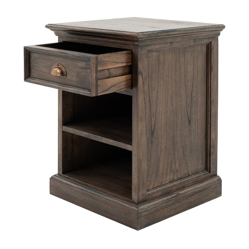 Classic Nightstand With Shelves