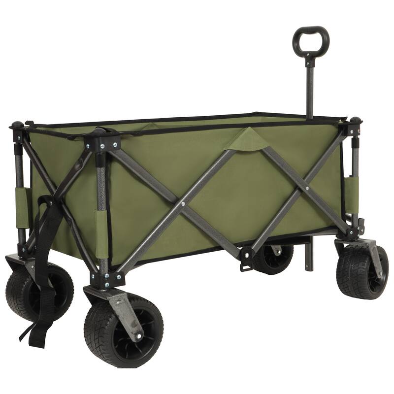 Utility Park Garden Cart Tool Customized Color Folding Camping Trolley Outdoor Picnic Beach Wagon