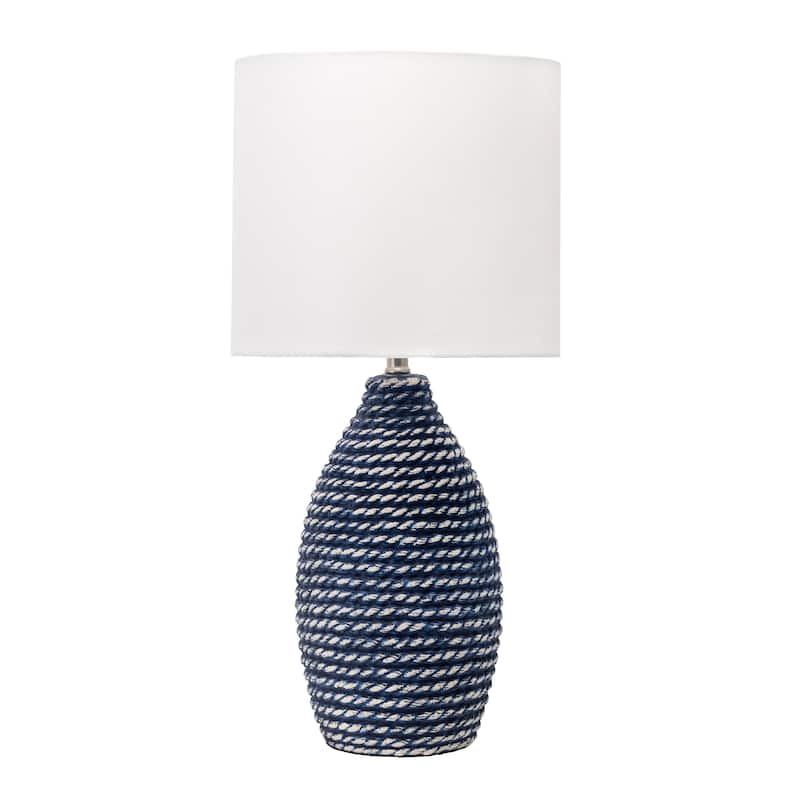 Nuloom Delta 27" Ceramic Table Lamp - 13"W x 13"D x 27"H