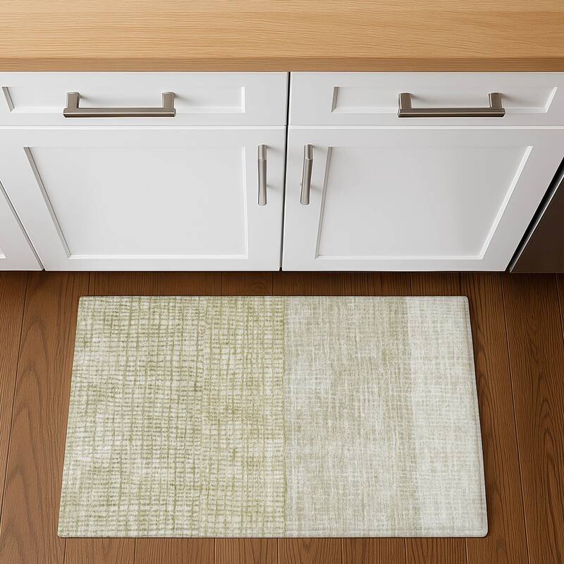 Premium Washable Super Soft Modern Ombre Mayfield Rug - 1'8" x 2'6" - Beige