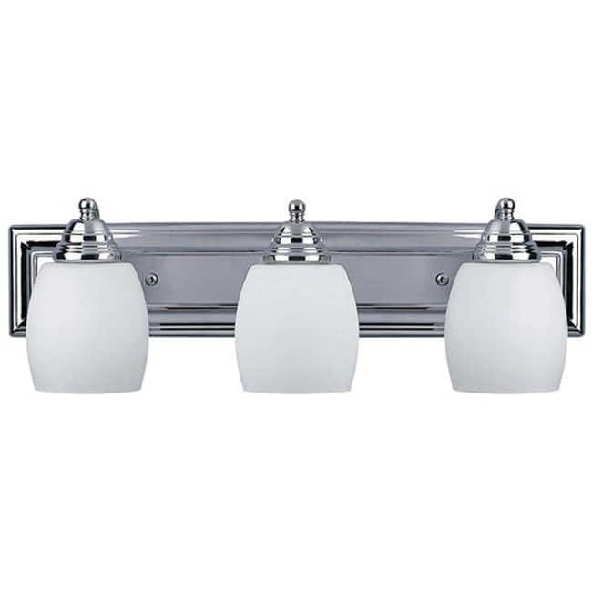 Canarm Griffin 3 Light 24" Wide Bathroom Vanity Light - Chrome