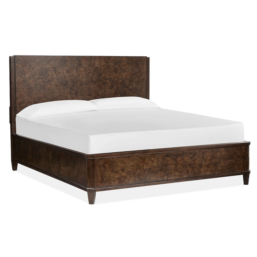 Magnussen Home Rowan Espresso Panel Bed