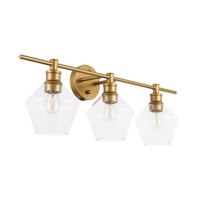Gerald 3-Light Wall Sconce - 28.1/10.2 - 28.1/10.2