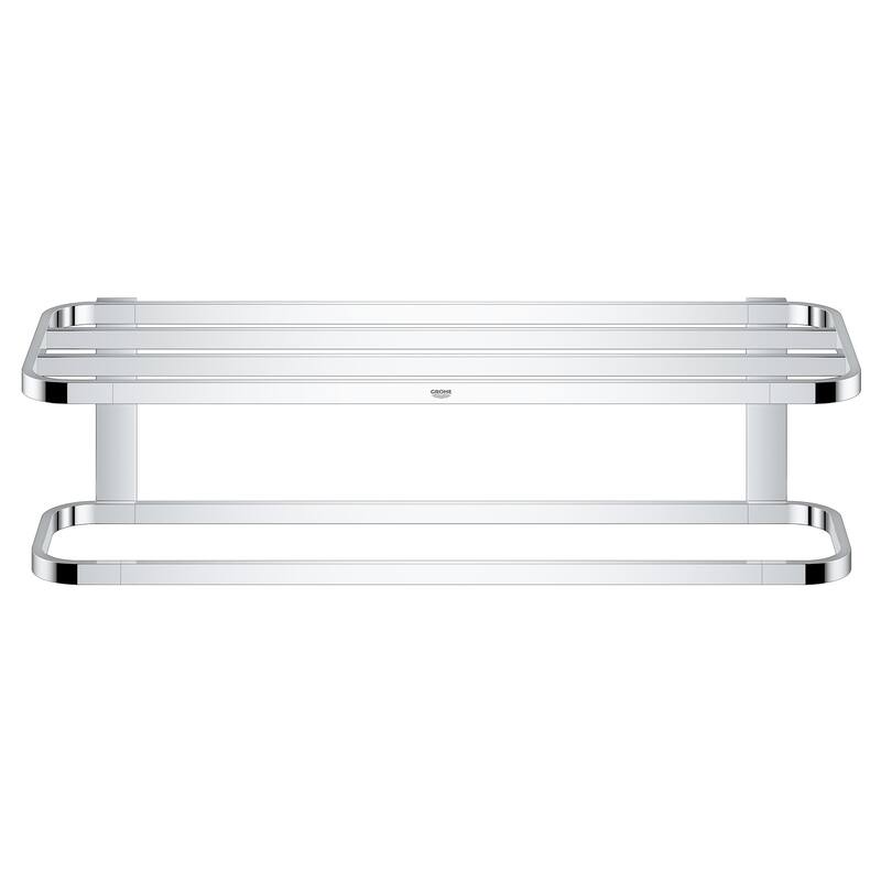 Grohe Selection 23-7/16" Towel Rack with Integrated Towel Bar