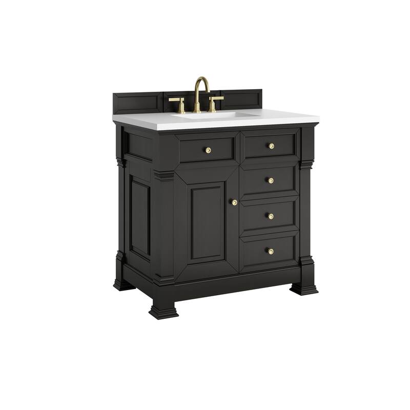 Brookfield 36" Single Vanity, Black Onyx