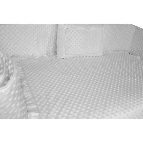Minky crib online bedding