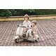 preview thumbnail 8 of 15, 6V Scooter Motorcycle with Side Car for kids,Equipped with an anti-rollover frame, shock-absorbing springs