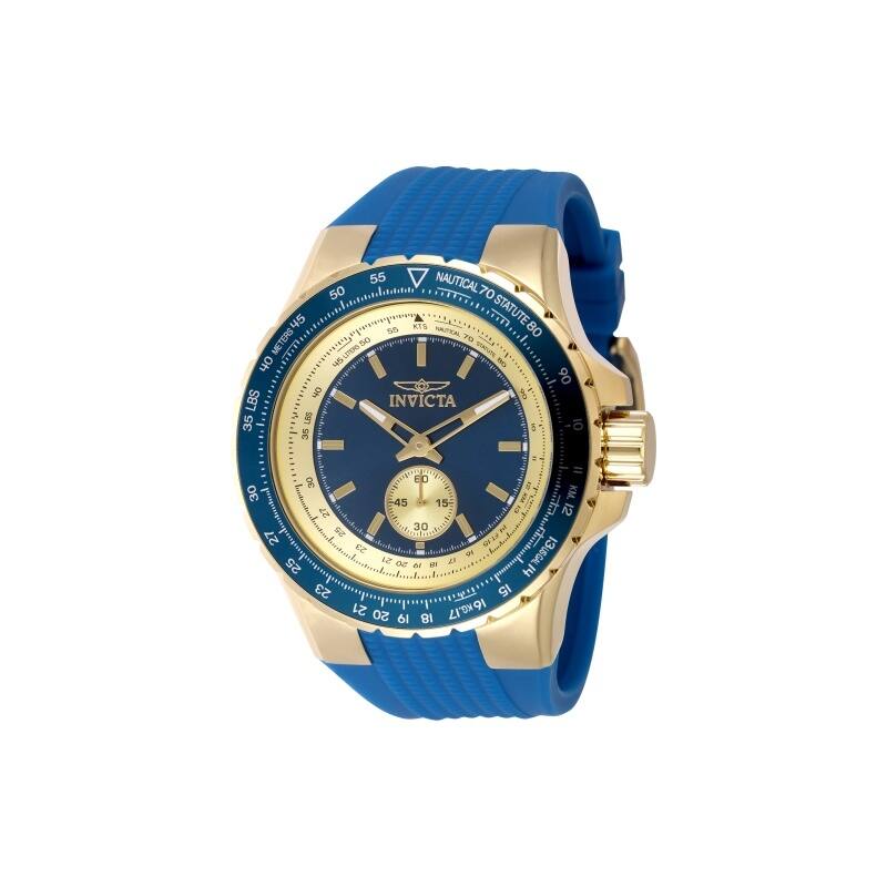 Invicta Men's 49307 Aviator Quartz Multifunction Blue Dial Watch