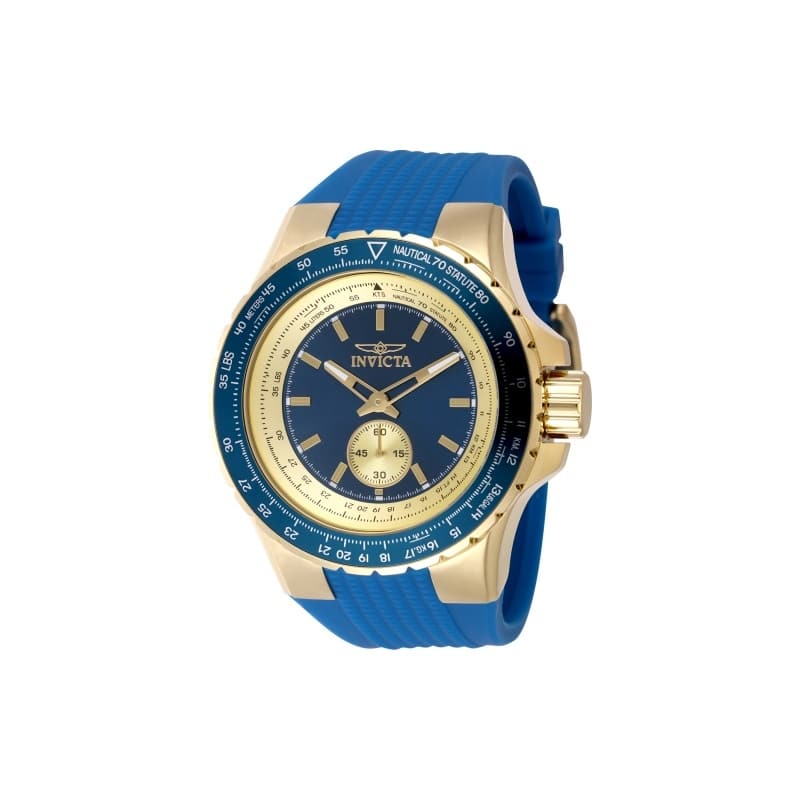 Invicta Men's 49307 Aviator Quartz Multifunction Blue Dial Watch