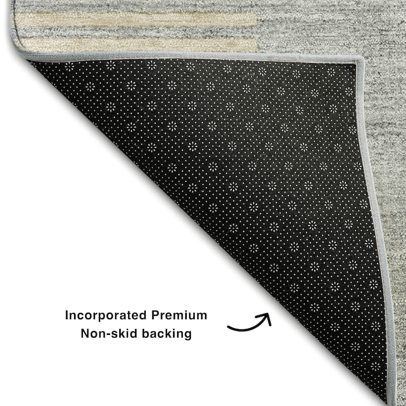 Premium Washable Super Soft Modern Deco Mayfield Rug