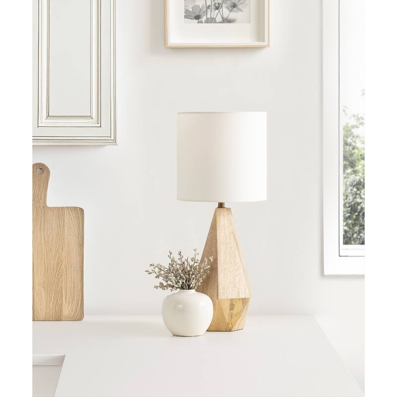Kate and Laurel Marcedes Table Lamp - 8x8x20
