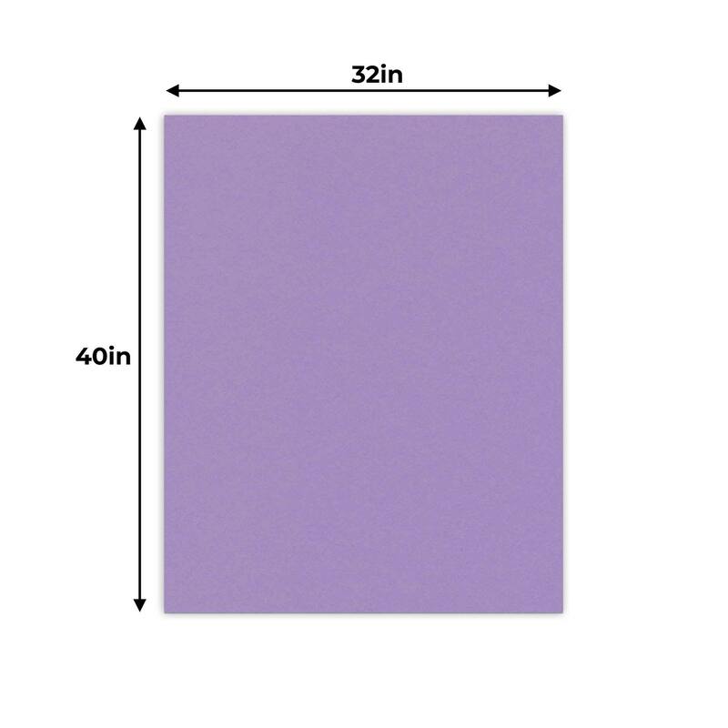 Light Purple 32x40 Backing Board - Uncut Photo Mat Board - 1 Sheet