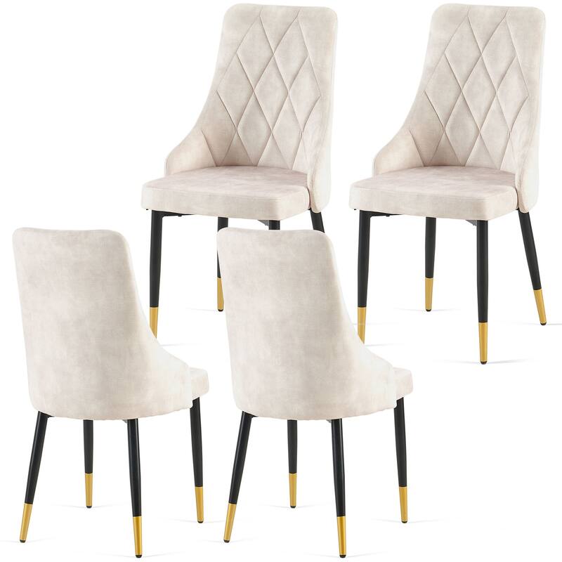 Dining Chairs Set of 2 Living Room Chair Modern Kitchen Armless Side Chair