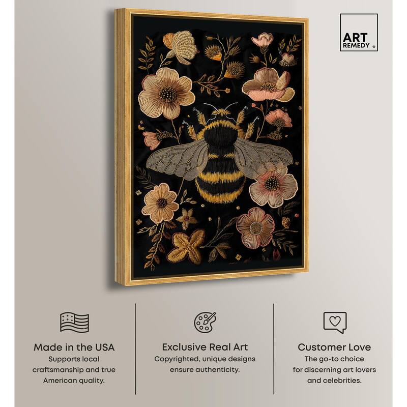 Honeyed Herald II Canvas by Art Remedy
