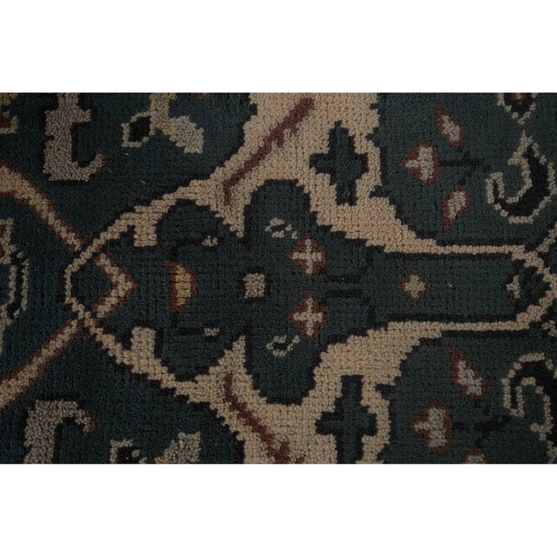 Transitional Oushak Oriental Runner Rug Handmade Wool Carpet - 2'6"x 9'11"
