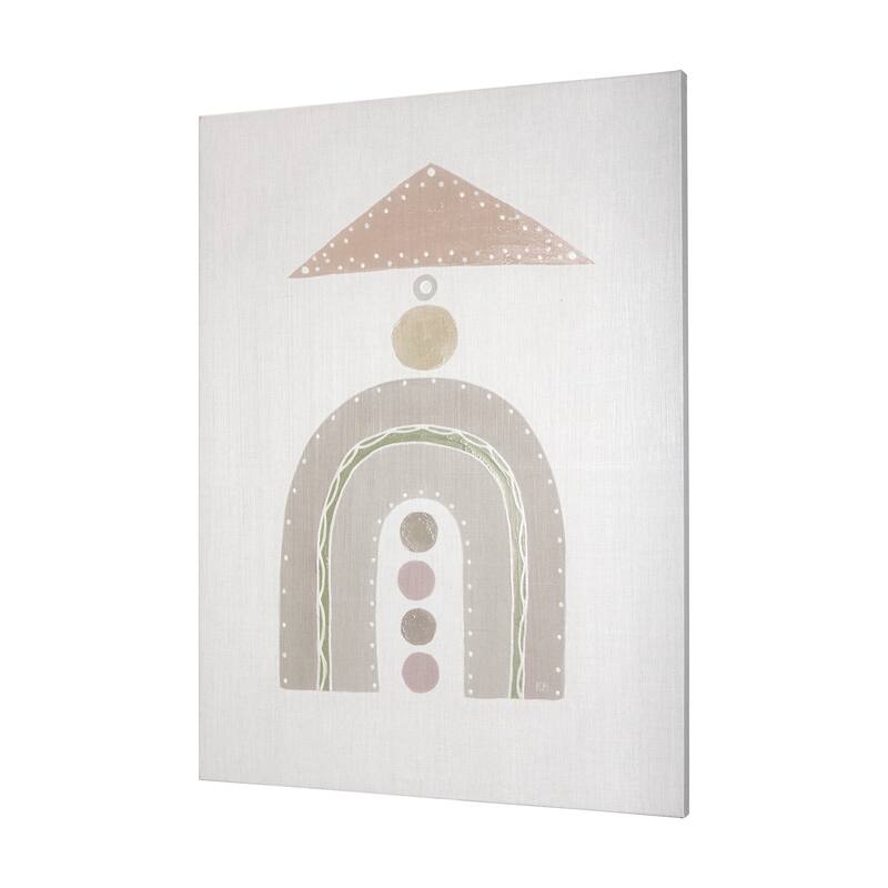 Pavilion Neutral I (42 x 56) Canvas Art Print