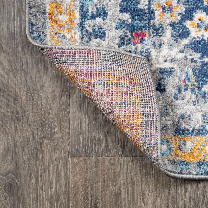 JONATHAN Y Indhira Ornate Boho Medallion Area Rug