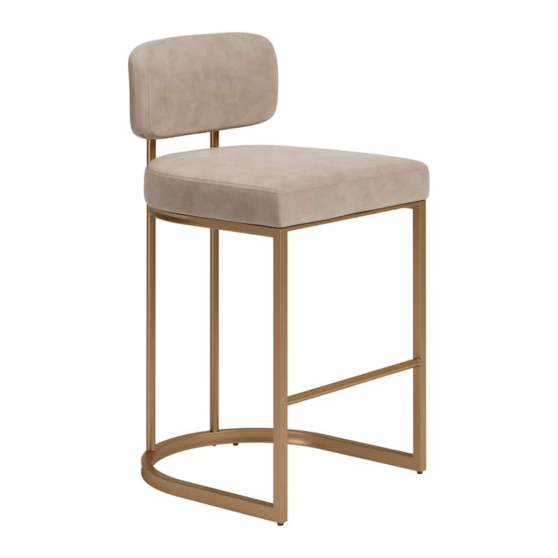 Velar Counter Stool Beige