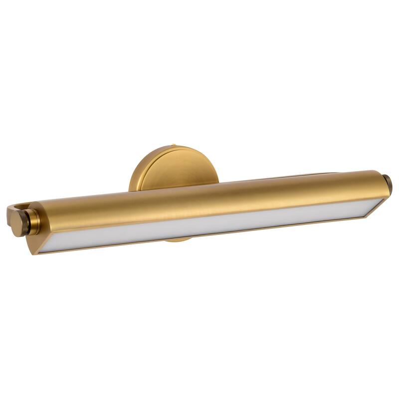 Auden 24 Inch LED Vanity 3 CCT Selectable Vintage Brass Finish Acrylic Lens - Vintage Brass