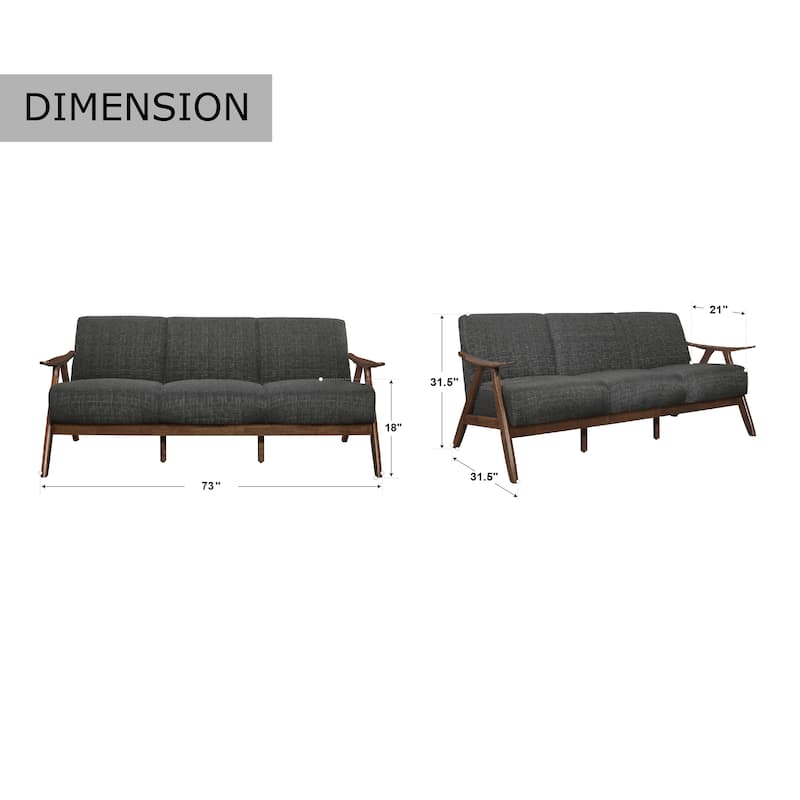 Levine Retro Living Room Sofa