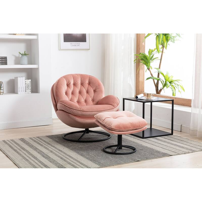 Accent Living room TV Chair with ottoman