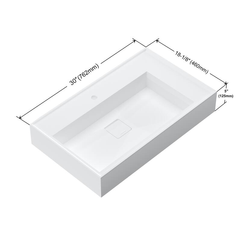 Stafford 30" Single Bathroom Sink