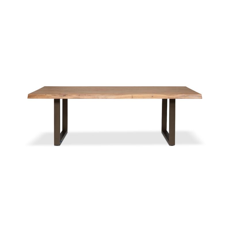 Urbia Brooks Solid Acacia Dining Table - U Base