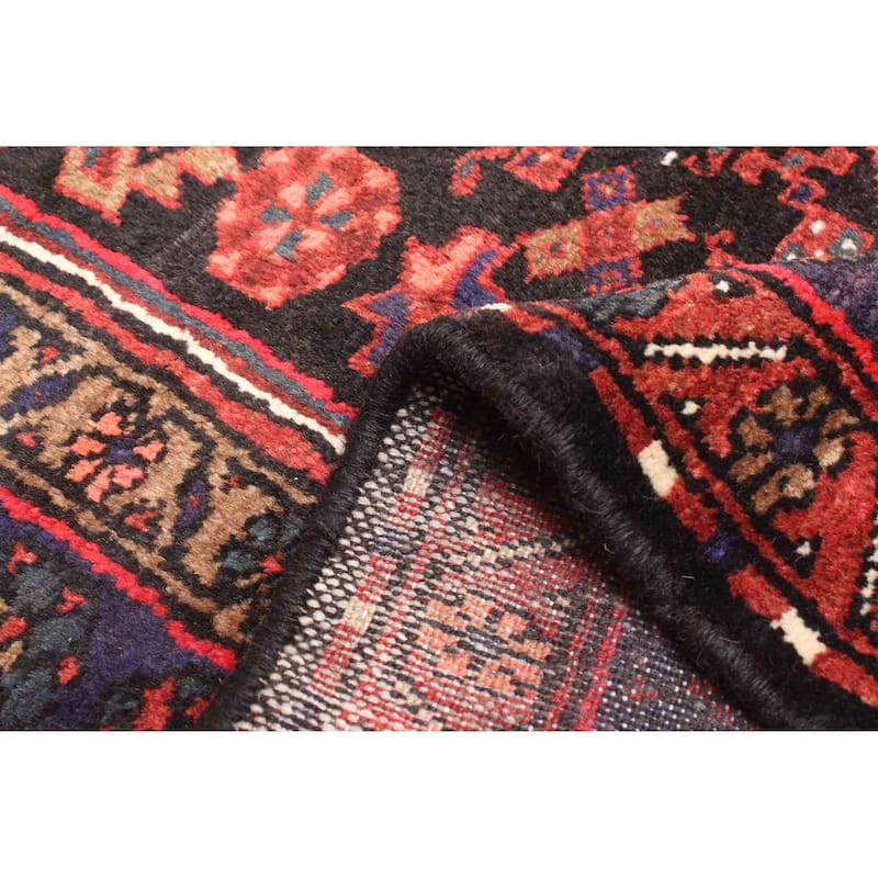 ECARPETGALLERY Hand-knotted Anadol Black Wool Rug - 4'6 x 7'1