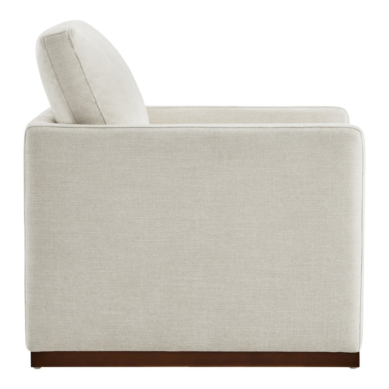 Spruce & Spring Shane Modern Swivel Accent Arm Chair