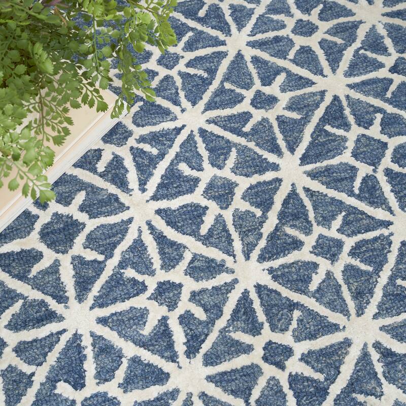 New Concept Washables Series 2 Modern Geometric Area Rug