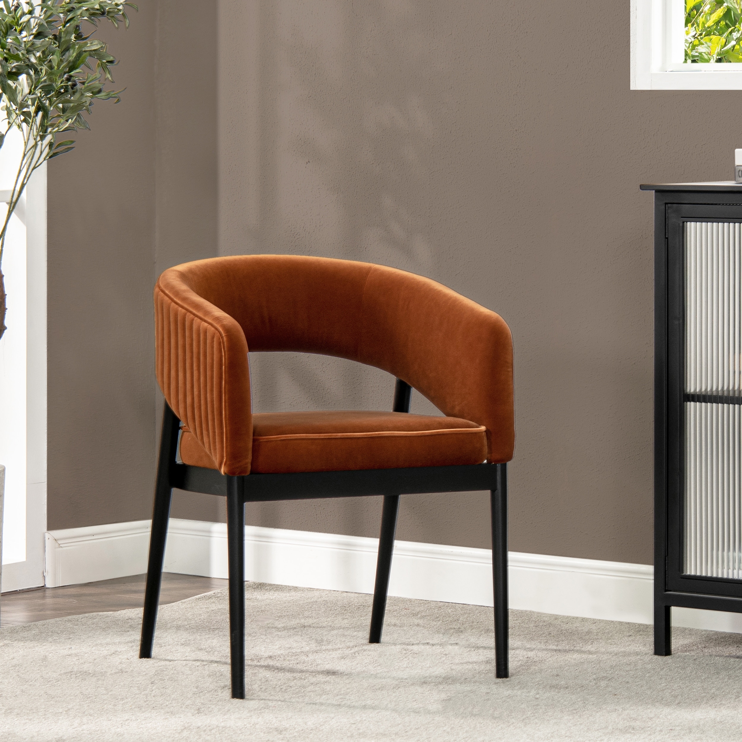 Miller barrel dining chair discount