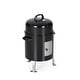 preview thumbnail 4 of 7, 17" 2-In-1 Charcoal Patio Smoker & Grill with Built-in Thermometer