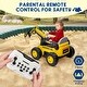 preview thumbnail 5 of 19, Ride On Excavator for Kids, 4WD Electric Excavator Toy
