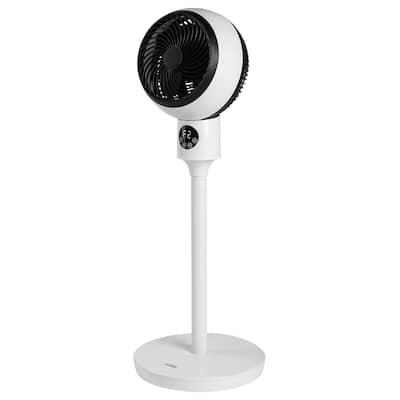 Electric Oscillating Pedestal Fan With Remote Control Timer Free Standing