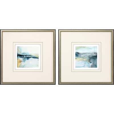 Mist S/2 Framed Art Limited Edition Giclee Under Glass