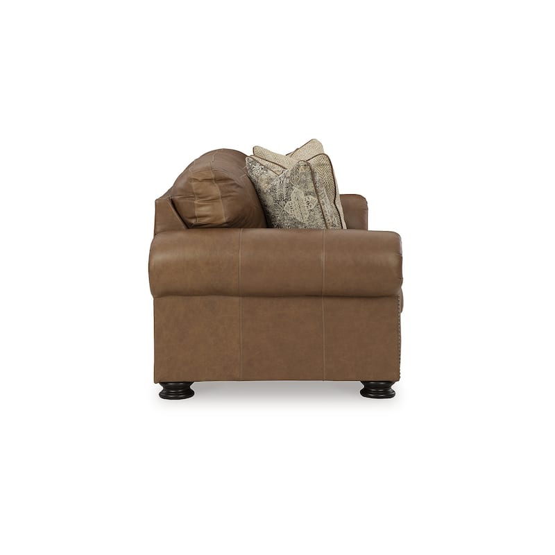 Signature Design by Ashley Carianna Caramel Queen Sofa Sleeper - 101" W x 40" D x 40" H